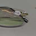 FEISEDY Lightweight Rimless Titanium Stainless Steel Anti-Blue Light Reading Glasses B2686 (Gold) 1.5