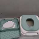 Ingenuity Prepare to Potty 3-in-1 System - Potty Training Toilet, Topper, Step Stool, Easy Setup, for Toddlers Ages 18 Months+ (Green)