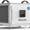 70 Pints Energy Star Commercial Dehumidifier with Drain Hose, Compact Crawl Space Dehumidifiers for Basement and Home, Built-in Remote Control, Auto Defrost | Airecoler Stellar S10