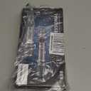 Wireless Microphone, Dual Handheld Dynamic Mic with Rechargeable Receiver, 40H Duration, 200ft Range, Plug and Play, Karaoke Microphone for Singing, Karaoke, Meeting, Church, Wedding (Silver)