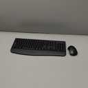 Wireless Keyboard and Mouse Combo, EDJO 2.4G Full-Sized Ergonomic Computer Keyboard with Wrist Rest and 3 Level DPI Adjustable Wireless Mouse for Windows, Mac OS Desktop/Laptop/PC (Black)