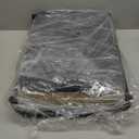 Ceayell 4-Tier Full Metal Utility Rolling Cart for Storage Organizer Cart for Office, Bathroom, Kitchen (BK-4Tier)