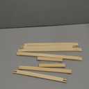 Hotop 6 Sets Stretcher Bars for Needlework 6 Sizes Wooden Canvas Stretcher Bars for Needlepoint Embroidery Stitch Frame Set Bundle with Crafts