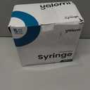 5mL Luer Lock Syringe (No Needle) | Sterile & Individually Wrapped | Professional, Industrial & Personal Use | 100 Pack | Yalomi