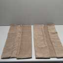 GAWAMAY Decorative Chenille Throw Pillow Covers 24x24 Inch Pack of 2, Soft Square Couch Pillow Cover for Sofa Cushion Living Room Bedroom Pillowcases Taupe Grey 60x60cm (ONLY Covers)