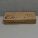 Snorkel Mask Set, Dry-Top Snorkel Set Scuba Diving Mask, 180 Panoramic Wide View, Professional Breathing Freely Snorkeling Gear Kit with Nose Cover for Snorkeling Swimming, Travel (Kids)