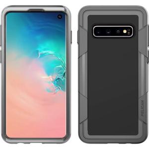 Pelican Voyager Phone Case for Samsung Galaxy S10+ (Clear/Gray)