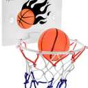 CYFIE Basketball Hoop Toddler, Bathtub Bath Toys for Office Desk Bathroom Slam Dunk Games, Suction Cup Basketball Hoop for Kids Girls Boys