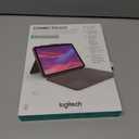 Logitech Combo Touch iPad 10th Gen Case, Detachable Keyboard, Large Precision Trackpad, Backlit Keyboard, Smart Connector - Oxford Gray