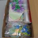 Valentine's Day Gifts Party Favor 24Pcs Gifts Flowers Bouquet Botanical Building Block Sets Home Plant Decor Birthday Gifts for Adults Women Boys Girls 8-12+