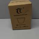 TT 100 Pack 9oz Disposable Plastic Cups - Clear Drinking Glasses, Party Cups for Wedding, Picnic, Travel, Camping & Events