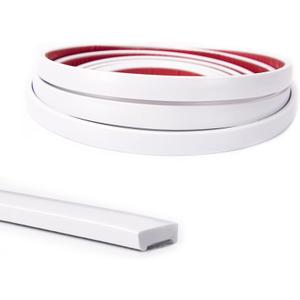 Art3d 30 Ft Peel and Stick Flexible Vinyl Molding Trim for Wall Tile Edges, Kitchen backsplash, Mirrior Frame in Mirror in White (30 Feet, White)