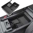 Center Console Organizer Insert Tray Compatible with 2020 2021 2022 2023 2024 2025 Subaru Outback & Legacy Interior Accessories, Dual-Layer Armrest Storage Compartment (NOT for Console with CD Player)