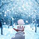 Supoice 50 Pack Snow Balls for Kids 3 Inch Large Snow Fight Balls Christmas & Winter Holiday Realistic Fake Snow Toys for Indoor, Outdoor Snow Fight, Toss Game