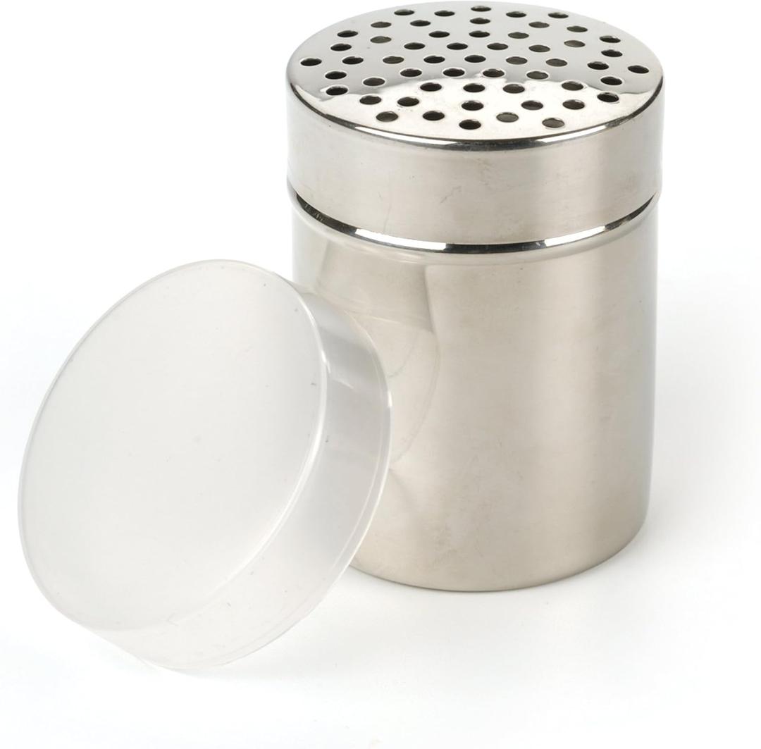 RSVP International Endurance Kitchen Shaker Collection Dishwasher Safe, All Purpose, 11 ounce, Stainless Steel