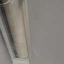 Beige White Cordless Roller Shades Light Filtering Blinds 22" W x 72" H