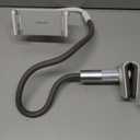 Lamicall Gooseneck Tablet Holder, Tablet Stand : Flexible Arm Clip Tablet Mount Gifts, Compatible with iPad mini Pro Air, Kindle, Switch, Galaxy Tabs, More 4.7-10.5" Devices - Gray