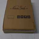 Nature Smile Solid Lotus Wood Deluxe Wooden Pants Hangers Bottom Hanger Jeans Hanger Skirt Hanger with 2-Adjustable Clips Anti-Rust Hook Pack of 10 (Natural)