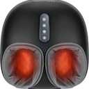 Medcursor Foot Massager with Heat - Shiatsu Feet Massage Machine Delivers Relief for Tired Muscles & Plantar, Deep Kneading Therapy, Multi-Level Settings for Home, Office Use, Size up to 13" (FM04)