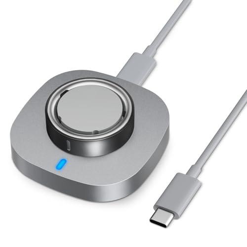 Charger Compatible with Ring Gen 4 Size 9, Fast Charging Dock with USB-C Cable (Not Compatible with Ring Gen 3)