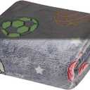 Ultra Plush Cosmic Glow in The Dark Throw Blanket (50" x 60") (All-Star)