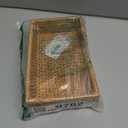 Rattan Napkin Holder Rectangle, 9.5" x 5.5" x 2", Wicker Napkin Tray, Woven Guest Towel Holder for Restaurant/Kitchen/Bathroom Paper Towels for Guests