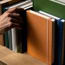 Anecdote 2026 Planner: 52 Week Daily Planner, Yearly, Monthly & Weekly Workflow for Planning Your Success  Vegan Leather Hardcover, Start Anytime & Achieve your Goals - Ocean Blue