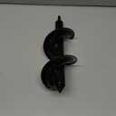 SYITCUN Auger Drill Bit for Planting - 4"X12" Heavy-Duty Garden Auger Spiral Drill Bit - Bulb Planter Tool & Post Hole Digger - 3/8" Hex Drive Drill