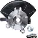 Steering Knuckle Wheel Hub Bearing Assembly LK015 for Ford Escape Mazda Tribute 2001 02 03 04 05 06 07 08 09 10 11 12 Front Left Driver Knuckle Steering 698-405