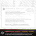 DocuGard Standard Burgundy Marble Top High Security Check Paper - Laser/Inkjet Printer Compatible - 11 Security Features - 500 Blank Business Checks (04503)