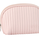 Hot Sale! Bradem Cute Makeup Bag Mini Cosmetic Pouch for Women Small Quilted Beauty Bag Handy Zipper Pouch Cosmetic Bag Cosmetic Bag A Pink, Pink