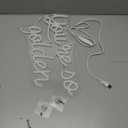 You're So Golden Neon Sign - Neon Signs for Wall Decor Golden Birthday Party Decorations Letters Led Signs Neon Light USB Light Up Sign For Birthday Party,Wedding,Mother's Day,Bedroom,Living Room