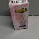 3D Puzzles Vase for Adults, Birthday Gifts for Women, 160 Pieces Plastic DIY Unique Flower Vase with LED Light, Crafts for Adults House Warming Gift for Flower Arrangements and Home Decor (Pink)