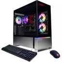 CyberPowerPC Gamer Master Gaming PC, AMD Ryzen 5 5500 3.6GHz, Radeon RX 6400 4GB, 16GB DDR4, 500GB PCIe Gen4 SSD, WiFi Ready & Windows 11 Home (GMA3100A)