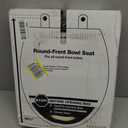 KOHLER 4639-RL-47 Cachet ReadyLatch Round Toilet Seat Soft Close, Almond