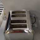 Toaster 4 Slice Retro Stainless Steel,Best Prime 4 Slice Toaster Wide Solt with 7 Shade Settings, Perfect for Waffles, Bagels and More Lainsten T-527