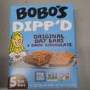 Bobo's Dipp’d Bars Variety Pack, Original Chocolate Chip (10 bars), Peanut Butter Chocolate Chip (10 bars) and Double Chocolate (10 bars) (30 ct Case), Healthy Everyday Snack
 BB May 5/ 2026