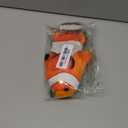 Potaroma Cat Toys Flopping Fish with SilverVine and Catnip, Moving Kitten Kicker, Floppy Wiggle Clownfish for Small Dogs, Motion Kitty Interactive Exercise, 10.5 Inches