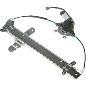 YHTAUTO Front Driver Side Power Window Regulator With 2-Pin Motor Assembly for Lincoln Town Car 1998-2011, Sedan/Limousine