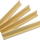 Yuanhe Wooden Domino Trays Set of 4,Wood Domino Racks, Domino Holders for Domino Tiles, Mexican Train, Mahjong, Chicken Foot and Other Domino Games