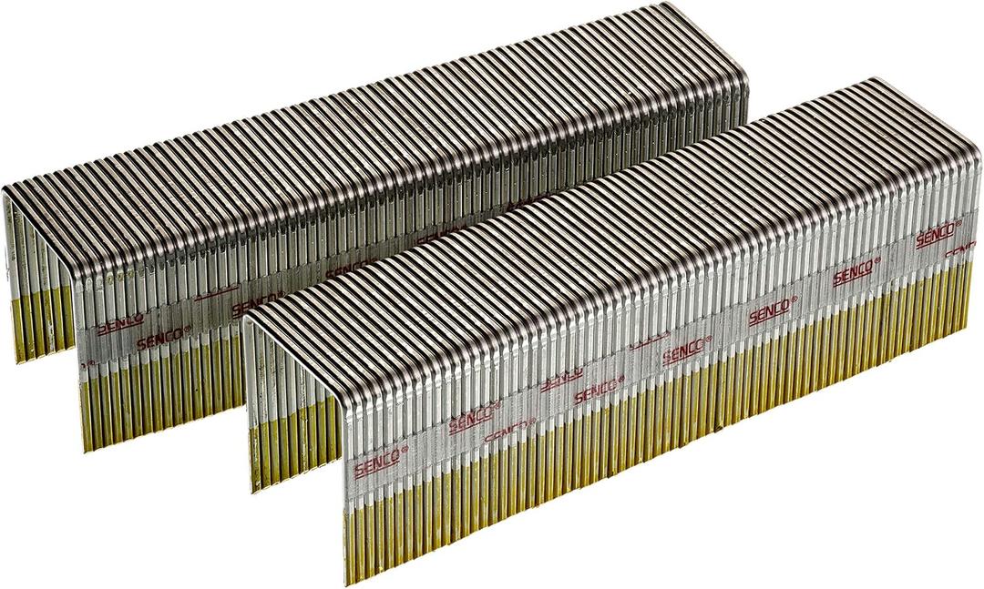 Senco P15BAB 16 Gauge by 1-inch Crown by 1-1/4 inch Length Electro Galvanized Staples (10,000 per box)