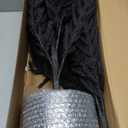 36’’
Black Christmas Tree with Pot Norfolk Pine Tree Artificial Small Christmas Tree for Front Porch Outdoor Indoor Christmas Decor Halloween Decorations