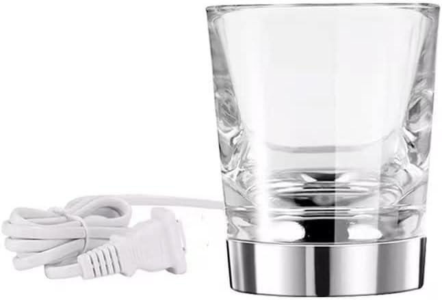 Replacement Charger Glass Cup for Philips Sonicare Diamondclean Toothbrush, Compatible Sonic Care CBA1001 Charger Base,for All HX99xx Series HX9901 HX9903 HX9924 HX9954 HX9957 HX9984,US Plug