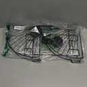 Shower Caddy Suction Cup, 2 Pack Suction Shower Shelf, NO-Drilling Bathroom Holder, Rustproof Bathroom Organizer for 90 Wall Corner, Black