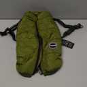 Dog Winter Coat,Warm Jacket Paded Fleece Dog Vest with Built in Harness,Windproof Reflective Cozy Adjustable Snow Pet Coat Clothes with Zipper for Small Medium Large Dogs (Green), Size M