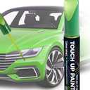 Bylikeho Paint Pen,Touch Up Paint Pen,Car Accessories,Erase Car Scratches,Car Paint,Car Paint Scratch Repair,Touch Up Paint for Cars,Car Scratch Remover Pen,Quick and Easy Car Scratch Repair (Green)3 Pack