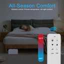 Water-Cooled Heating Mattress with Remote Control, Suitable for Those who Sweat at Night, enhances the Cool Sleep Experience, with a Temperature Range of 60°F to 131°F (Size 80 * 180CM), Full