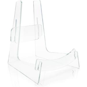 Transparent Guitar / Bass Stand - Acrylic Stand for Violin, Pipa, Zhongruan, Floor Stand for Acoustic & Electric Guitars, Bass Guitars, Multiple Guitars, Guitar Holder, Storage