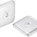 uxcell Square Nuts, M6x25mmx5mm Zinc-Plated Metric Coarse Thread Assortment Kit, 10 Pcs