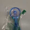 O2COOL Deluxe Handheld Battery Powered Water Misting Fan with Wrist Wrap (Aqua - Light Blue)